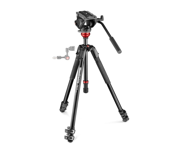 Manfrotto 190 + głowica 500AH - 1282635 - zdjęcie 3